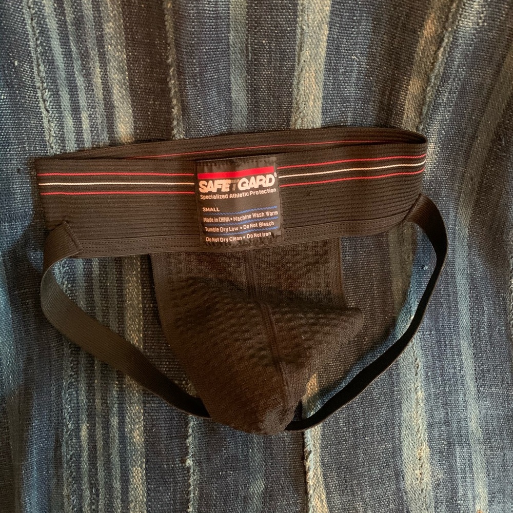 SAFETGARD Black Jockstrap Small